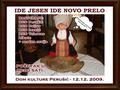 KULTURNA MANIFESTACIJA „IDE JESEN IDE NOVO PRELO“, PERUŠIĆ, LISTOPAD - Najbolje u Hrvatskoj 