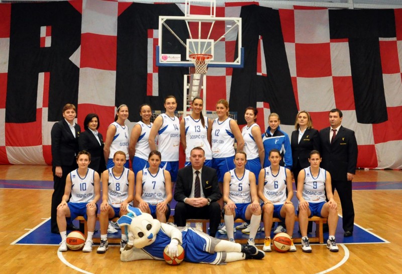ŽENSKI KOŠARKAŠKI KLUB GOSPIĆ - Najbolje u Hrvatskoj 