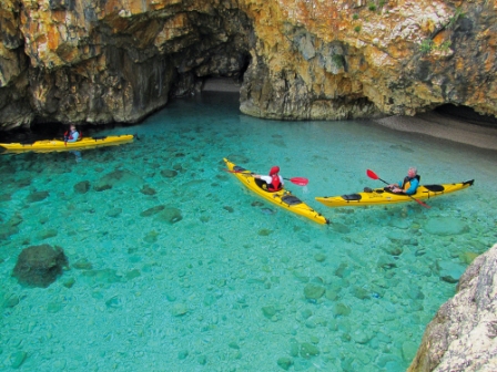 SEA KAYAKING NA OTOKU RABU - Najbolje u Hrvatskoj 