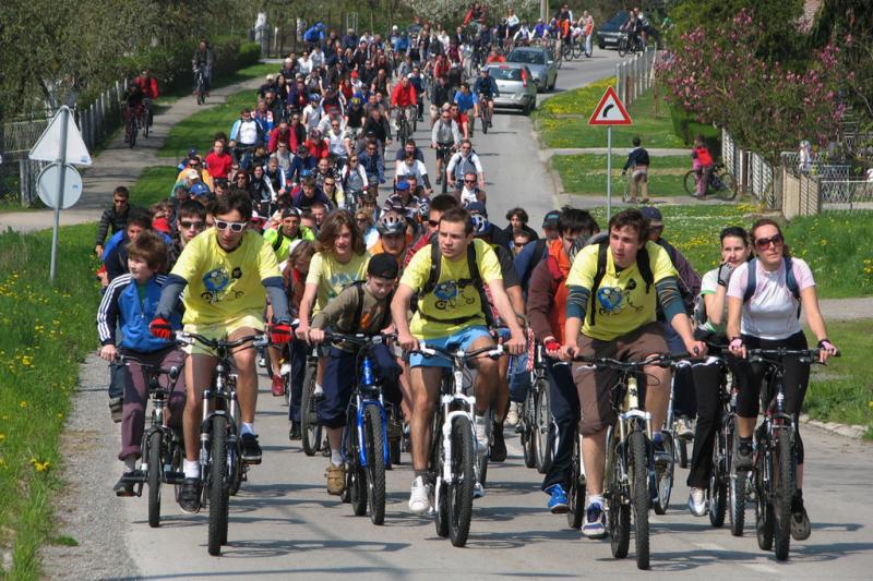DANI PLANETA ZEMLJE NA BICIKLU, KUTINA, 23. travnja 2016. - Najbolje u Hrvatskoj 